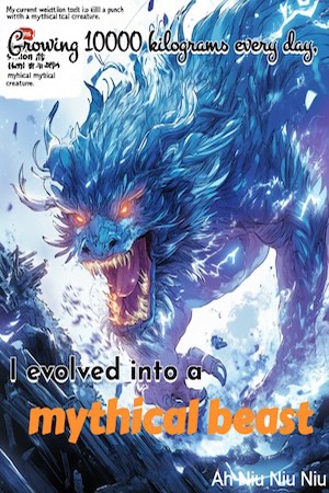 Cover of Growing 10000 kilograms every day, I evolved into a mythical beast